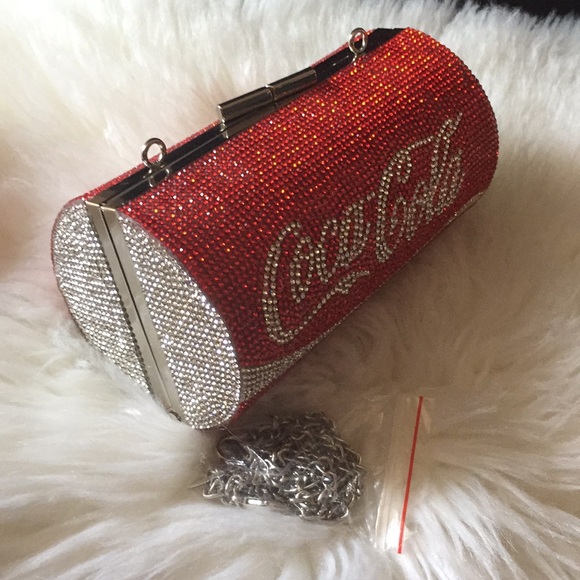Bags Coca Cola Diamond Rhinestone Clutchcrossbody Bag Poshmark